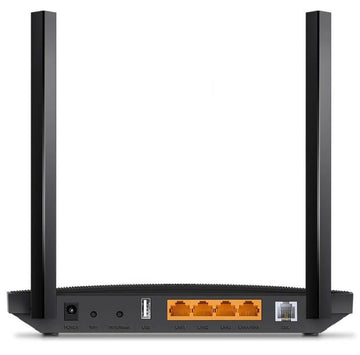 TP-Link Archer VR400 AC1200 Wireless MU-MIMO VDSL/ADSL Modem Router, 300+867 Mbps Dual Band WiFi Booster, Full Gigabit Ethernet Ports Mesh Router - Imported from UK